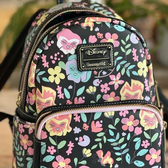 Loungefly Disney Alice & Winderland Mini Backpack - Picture 2 of 7